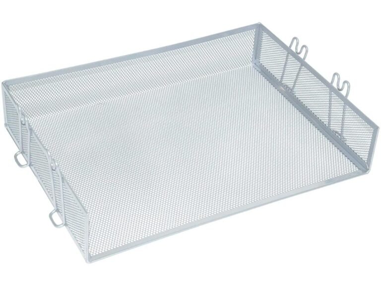 FIS Wire Mesh Trays Single Tray, Silver Color, Suitable for A4 Documents (FSOTDS060)