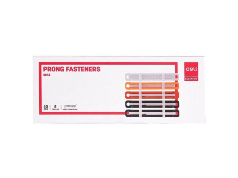Deli PVC Colored Fastener 50pcs/pack