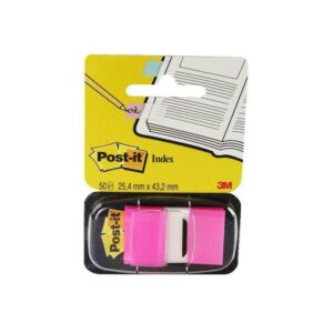 3M Post-it Flags Bright Pink 680-21 25mmx43mm 50flags/dispenser