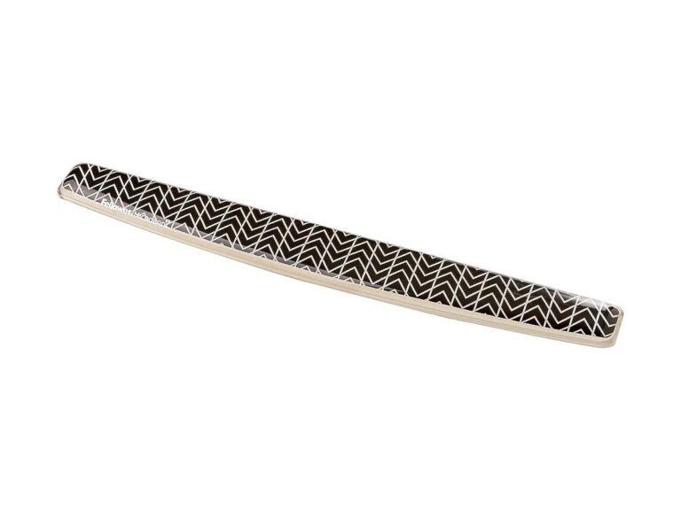 Fellowes Photo Gel Keyboard Wrist Support – Chevron (FEL 9653601)