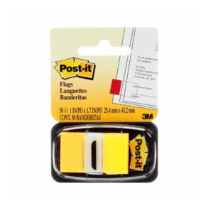 3M Post-it Flags Yellow 680-5 25mmx43mm 50 flags-dispenser
