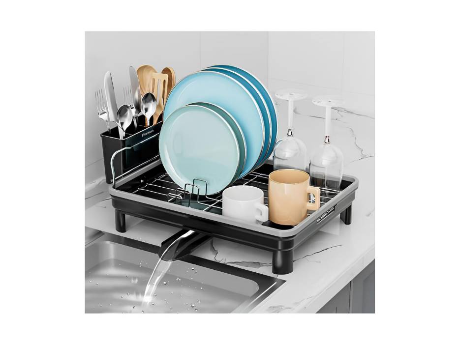 Fissman Stainless Steel Dish Drying Stand alternate product view 3