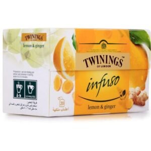 Twinings Infusions Lemon And Ginger, 20 Bags