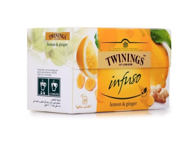 Twinings Infusions Lemon And Ginger, 20 Bags