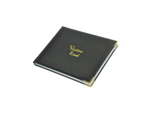 FIS Visitors Book, 200 x 250 mm, 120 Sheets, Black