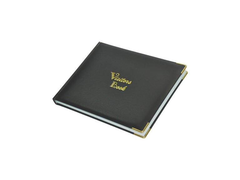 FIS Visitors Book, 200 x 250 mm, 120 Sheets, Black