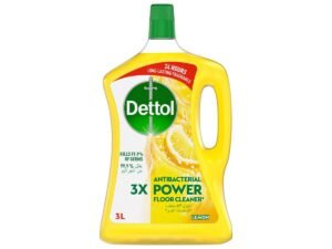 Dettol 3X Antibacterial Power Lemon Floor Cleaner 3L