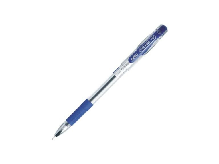 Cello Techno Tip BallPoint Pens Blue, 12pcs/Pack