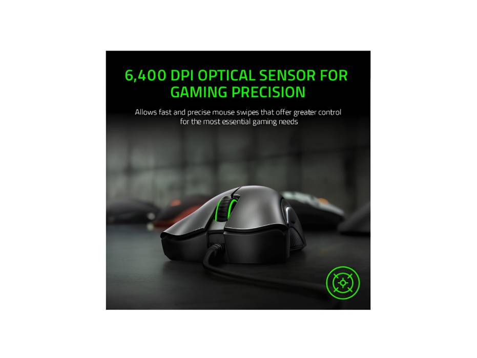 NewProject_8_5001683c-7ebf-4d5f-8025-a044fce3567b.jpg Razer DeathAdder Essential Gaming Mouse Black alternate product view 3