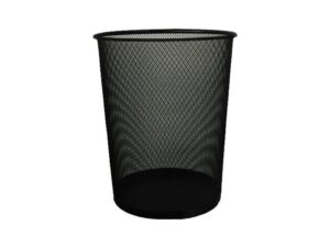 Partner Metal Mesh Waste Bin Round Large