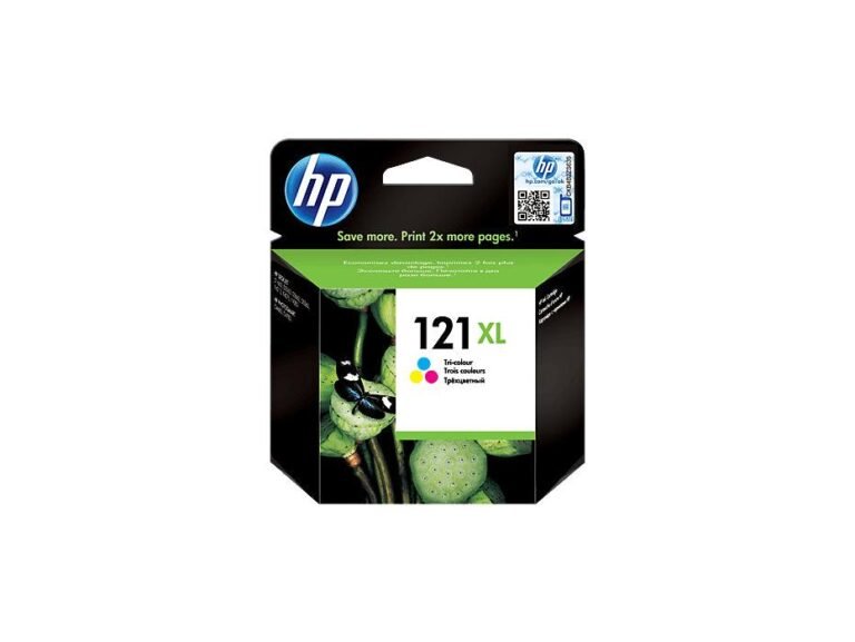 HP 121XL Tri-Color Ink Cartridge (CC644HE)