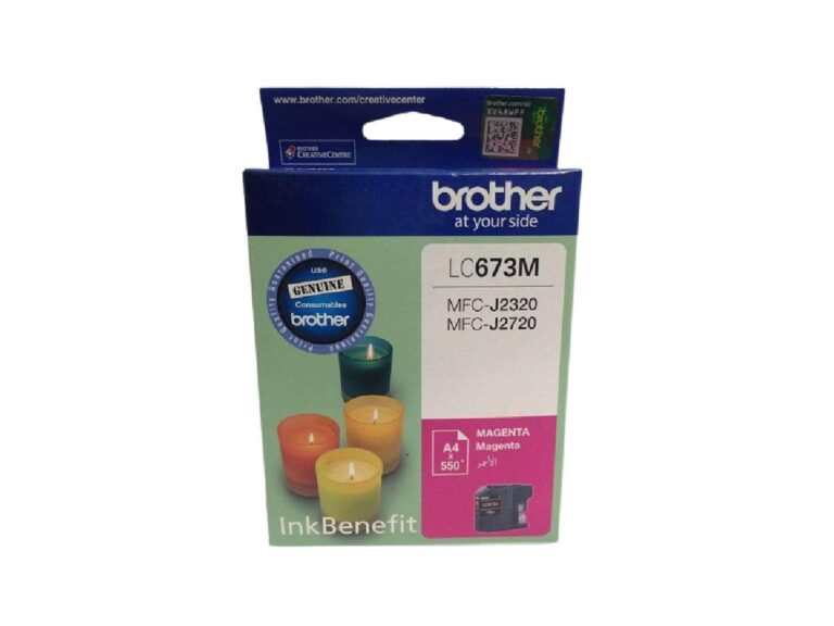 Brother LC673M Magenta Ink Cartridge (LC-673M)