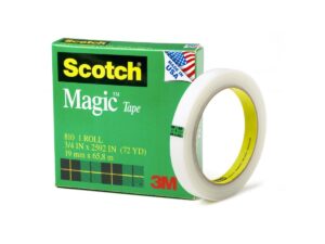 3M Scotch Magic Tape 3/4″ x 72 yards