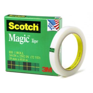 3M Scotch Magic Tape 3/4″ x 72 yards