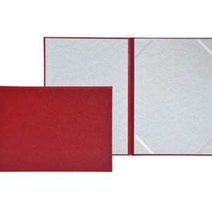 FIS Certificate Folders Hard Cover Vinyl Material, Maroon (FSCLCH02MR)