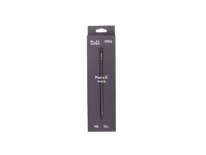 Deli Nusign HB Pencils, Black, Pack of 10