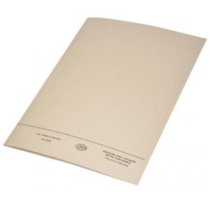 FIS Square Cut Folder FS With Fastener, Buff