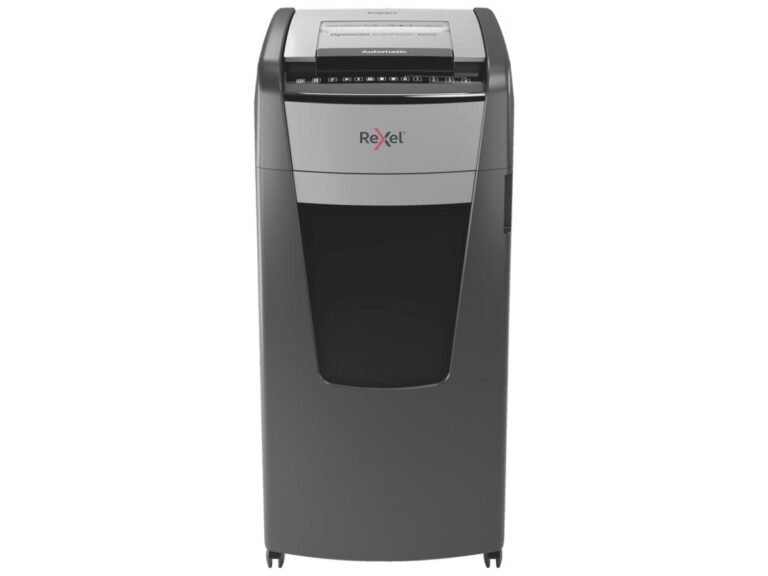 Rexel Optimum AutoFeed+ 600X Automatic Cross Cut Paper Shredder