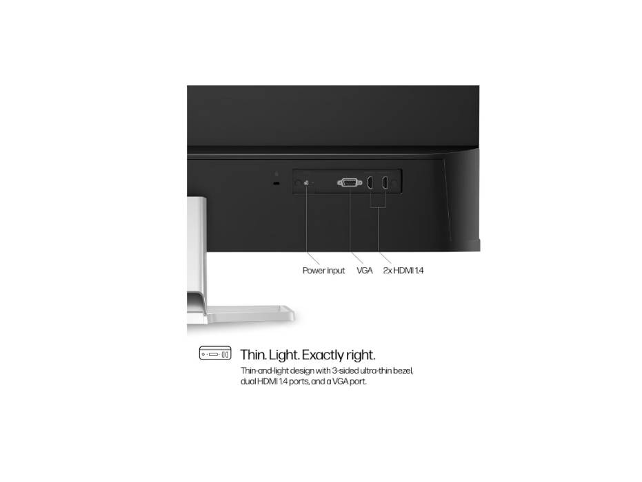 HP 532sf 31.5-inch Full HD Monitor detail view