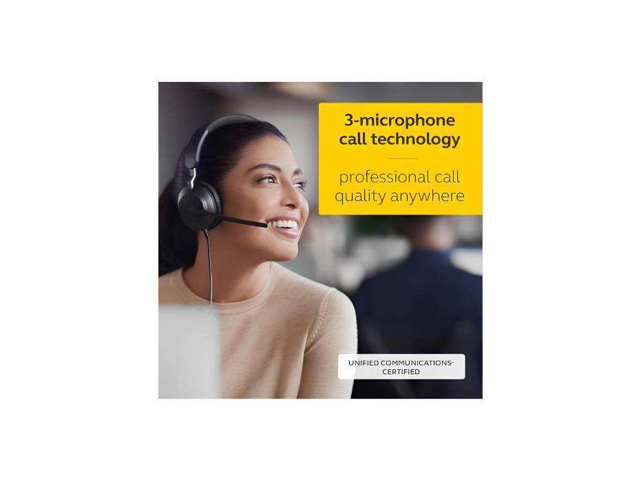 Jabra Evolve2 40 SE USB-A MS Stereo Headset alternate product view 4