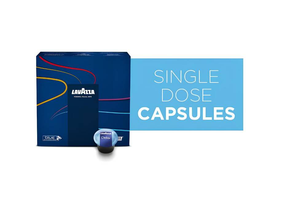 Lavazza decaffeinated espresso capsules main product view