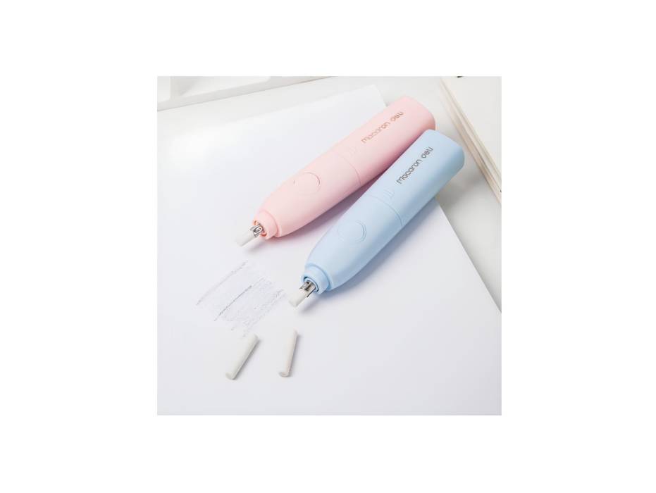 New_Project_8_ba27665d-71fd-4261-ab1f-eccb1147d516.jpg Deli EH02701 Macaron Electric Eraser alternate product view 3