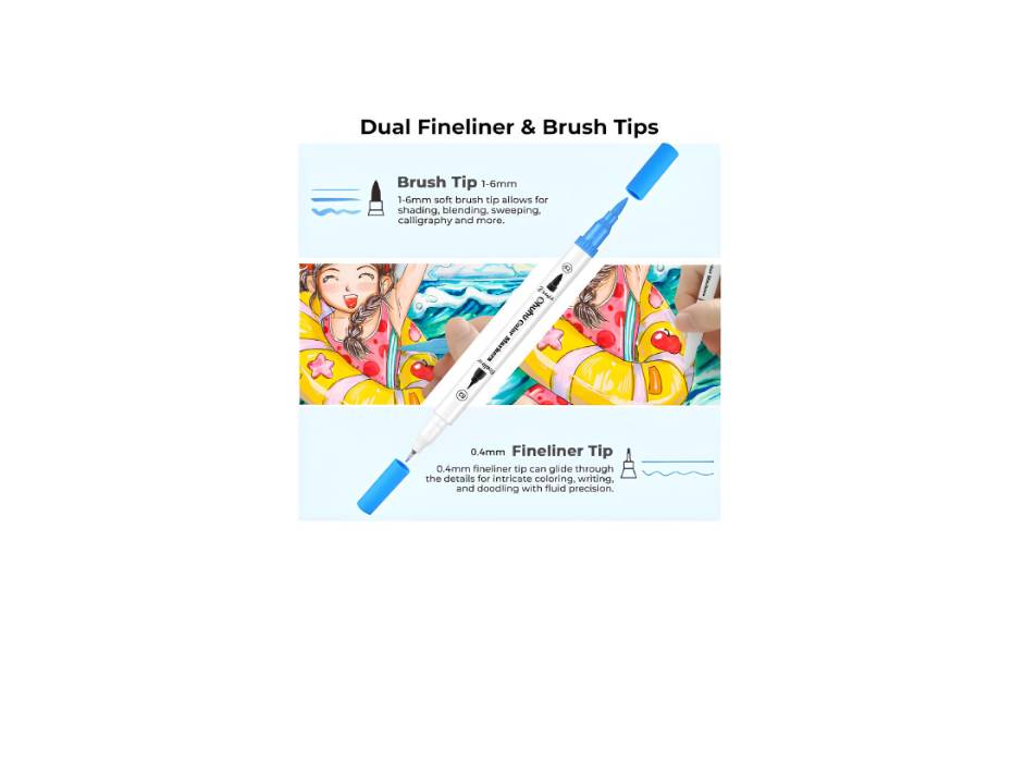 Ohuhu Maui 60-colour marker set alternate product view 2