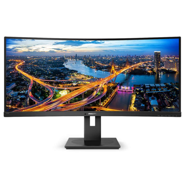 Philips 346B1C 34-inch UltraWide QHD VA Curved Monitor, 100 Hz