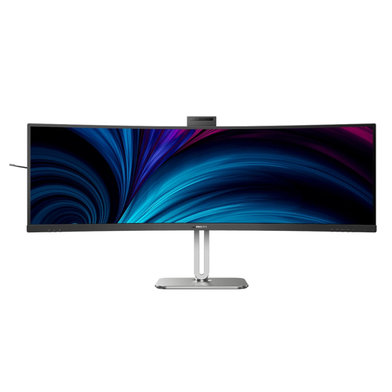 Philips 49B2U5900CH 48.8-inch Dual QHD VA LCD Curved Monitor, 75 Hz