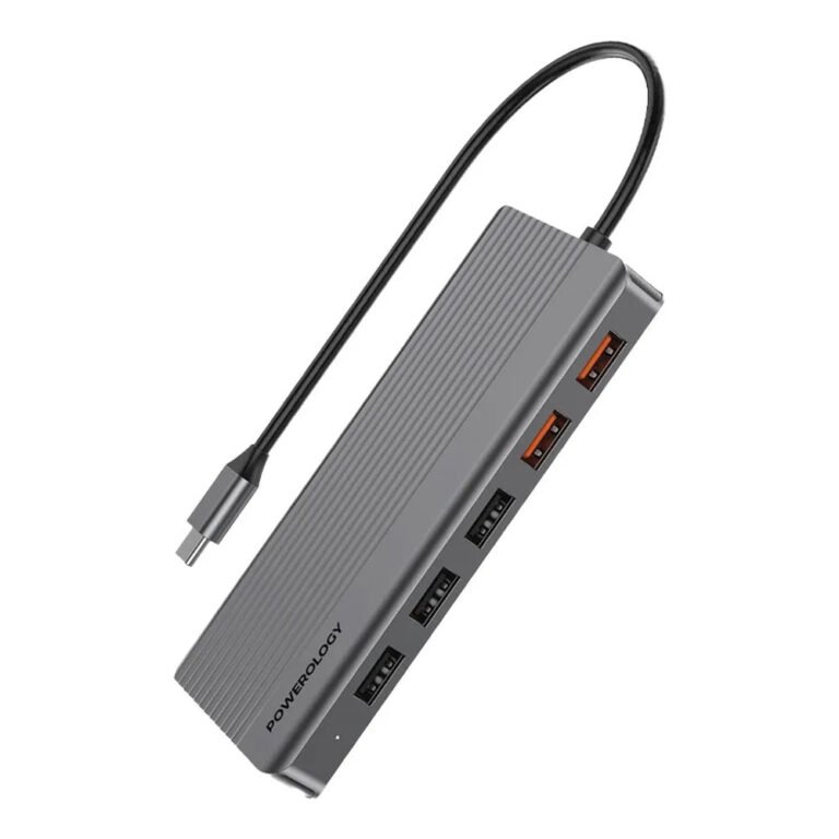Powerology 12-in-1 USB-C Hub P121HBCGY
