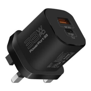 Promate POWERPORT-33-UK-BLACK computer connection accessory