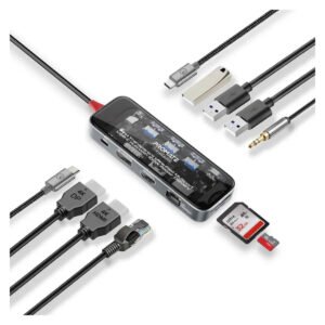 Promate TransHub-Pro 11-in-1 Multiport USB-C Hub