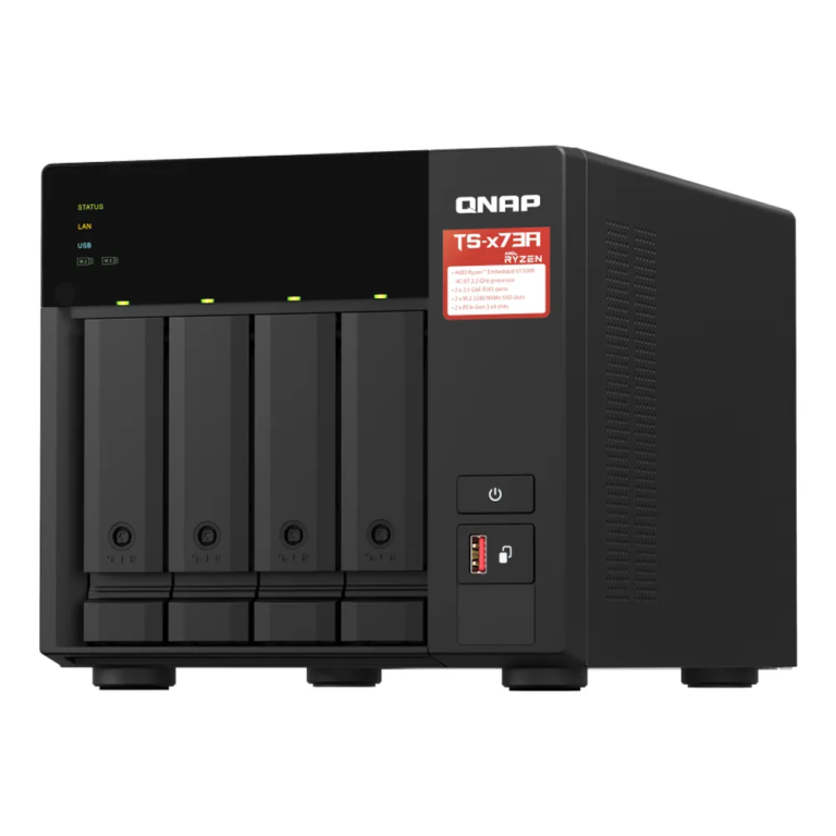 QNAP TS-473A-8G 4 BAY Tower NAS BOX