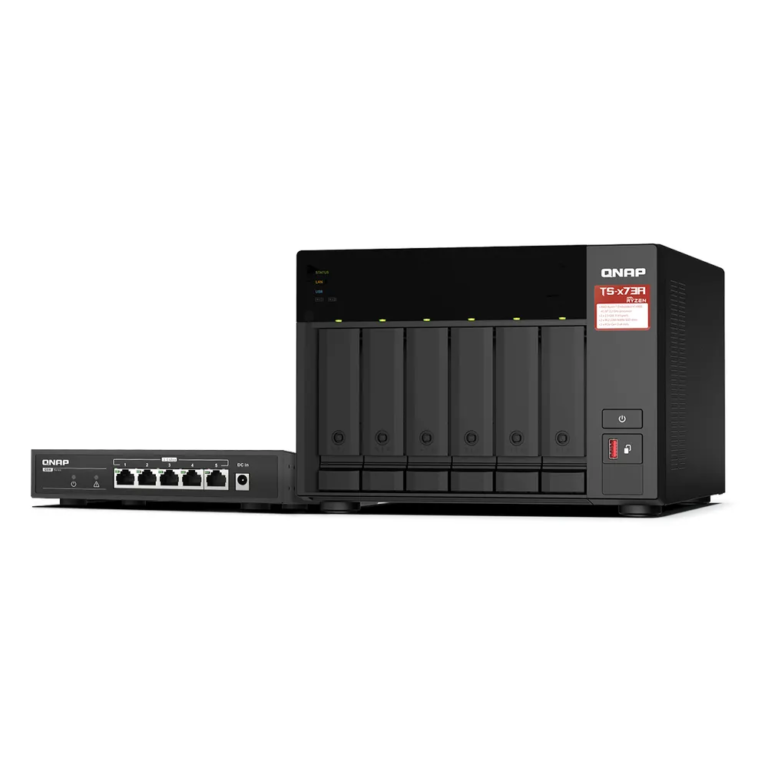 QNAP TS-673A-SW5T 6 BAY Tower NAS BOX