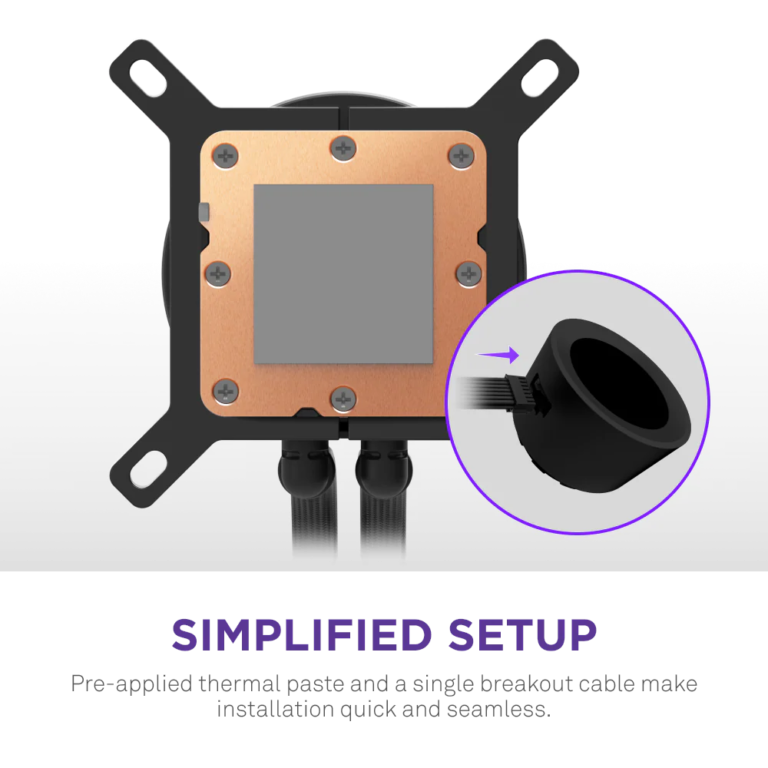 NZXT Kraken Plus 360 AIO Liquid Cooler RL-KN360-B2