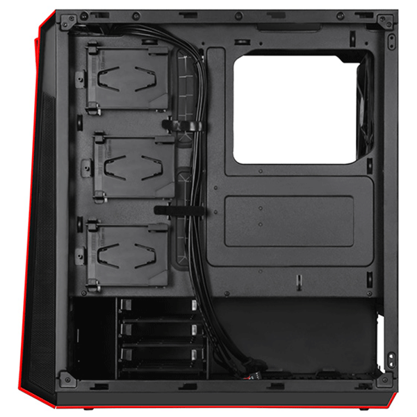 Atx Case Silverstone Redline Black RL07B-G