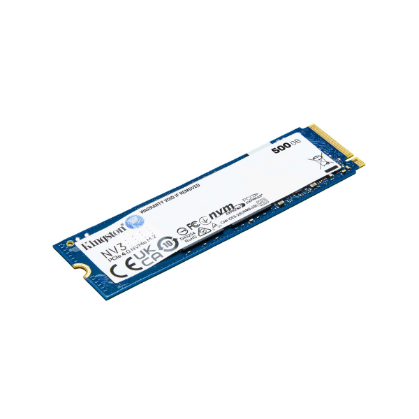 Kingston NV3 500 GB PCIe 4.0 M.2 NVMe SSD SNV3S500G