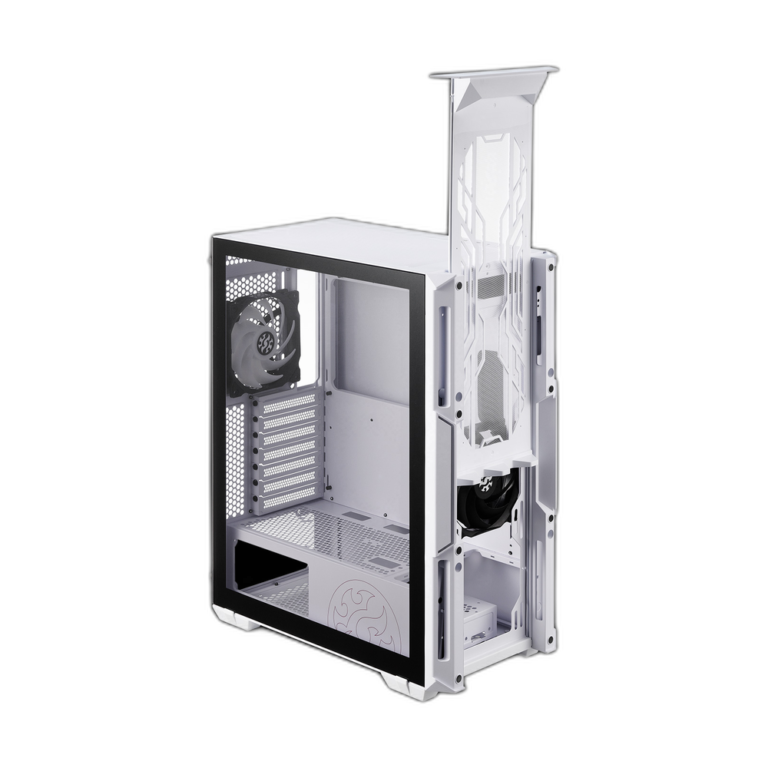 XPG STARKER Mid-Tower ATX PC Case STARKER-WHCWW