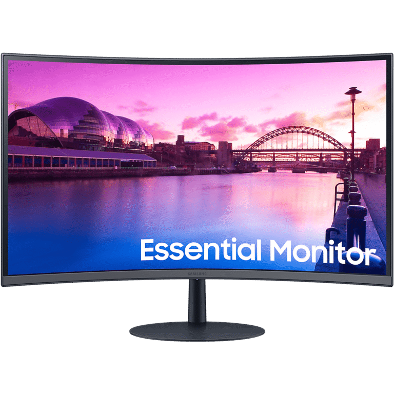 Samsung LS32C390EAMXUE 32-inch Full HD VA Curved Monitor, 75 Hz