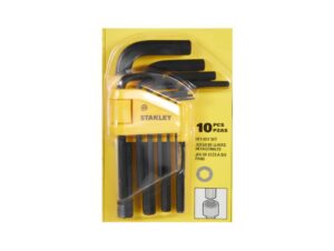 Stanley Metric Hex Key Set 1.5–10mm 10 Piece
