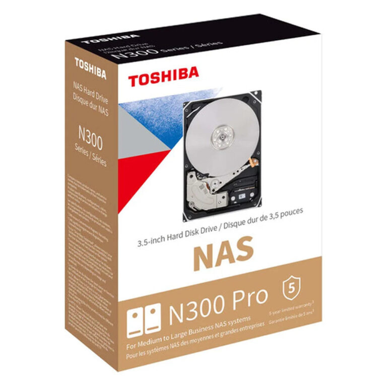 Toshiba N300 4TB NAS SATA Hard Drive HDWG740EZSTC