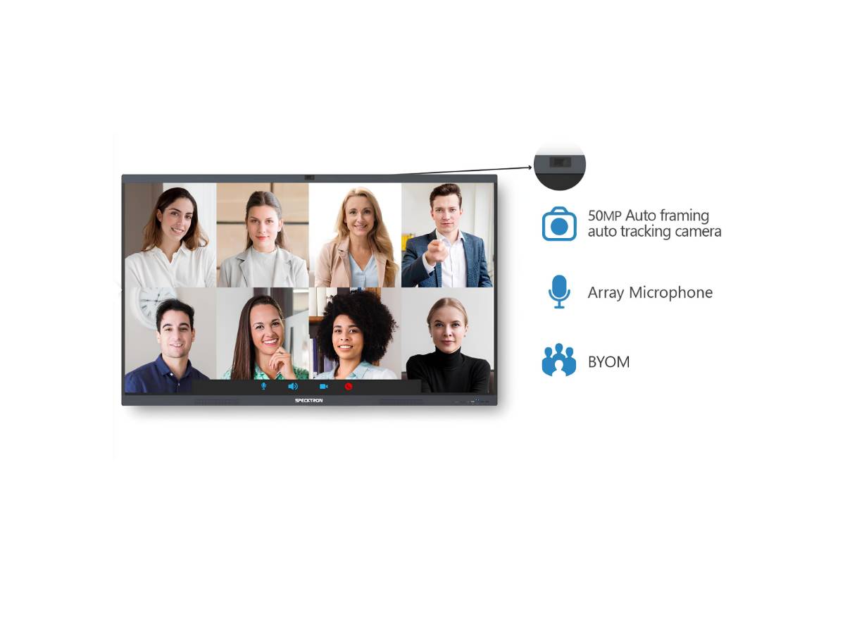 Specktron UDX-S2 Pro 4K Interactive Display 98 in alternate product view 3