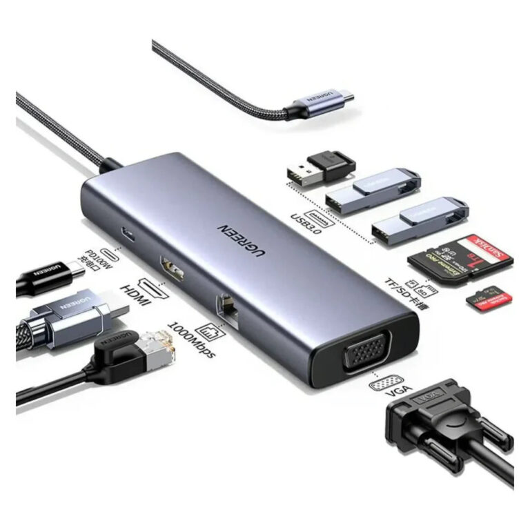 Ugreen USB-C to USB 3.0 9-in-1 Hub Adapter 15600