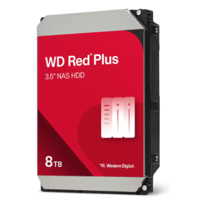 Western Digital Red Plus 8TB NAS Hard Drive WD80EFPX