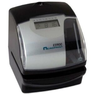 ACROPRINT ES900 Date and Time Recorder