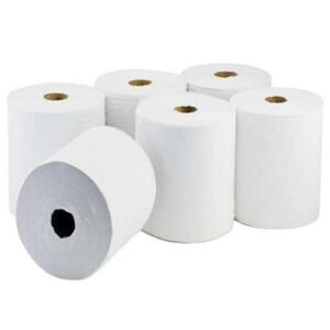Sanita Auto-Cut Tissue Roll, 2 ply x 120M (6 rolls-box)