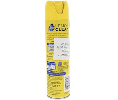 Pledge Wood Polish Lemon 9.7oz - Image 2