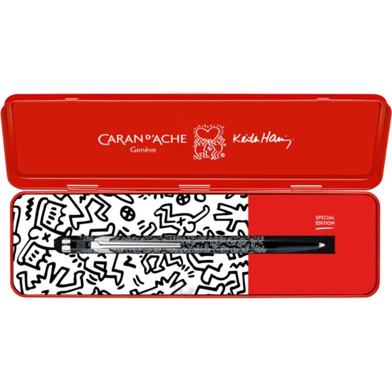 Caran d’Ache 849 Ballpoint KEITH HARING with Box, Black – Special Edition