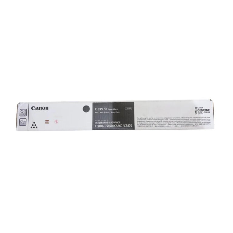 Canon C-EXV 58 and C-EXV 58L Original Toner Cartridge