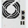 QNAP TS-216G 2-Bay NAS, ARM 4-core Cortex-A55 2.0GHz Processor, 4GB RAM, Mali-G52 Graphic Processor, Hot-Swappable, Gigabit Ethernet Port (RJ45), 1 x 70mm 12VDC Fan | TS-216G - Thumbnail Image 4